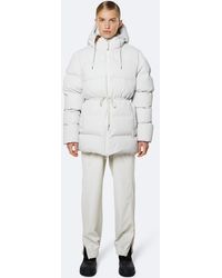 ASOS TALL Longline Puffer Coat - Green (With images) | Jackets, Puffer coat, Jacket style