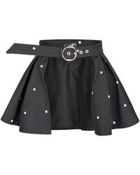 RainSisters - Buckle Belt With Peplum Detail - Lyst