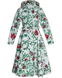 RainSisters - Fit And Flare Coat With A-Line Skirt - Lyst