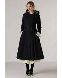 RainSisters - Double Breasted Trench Coat - Lyst