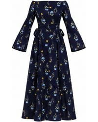 RainSisters - Midi Dress With Adjustable Waist - Lyst