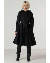 RainSisters - Fit And Flare Coat With Full Circle Skirt - Lyst