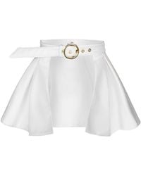 RainSisters - Buckle Belt With Peplum Detail - Lyst