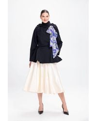 RainSisters - Jacket With Detachable Hood And Bow - Lyst