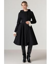 RainSisters - Fit And Flare Coat With Full Circle Skirt - Lyst