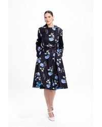 RainSisters - Double Breasted Trench Coat - Lyst