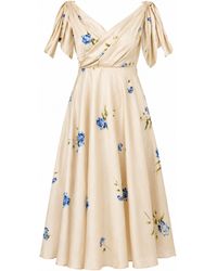 RainSisters - Fit And Flare Floral Dress - Lyst
