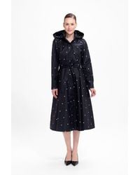 RainSisters - Fit And Flare Coat With A-Line Skirt - Lyst