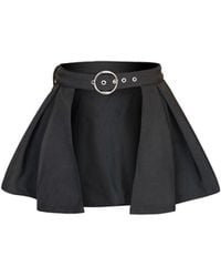 RainSisters - Buckle Belt With Peplum Detail - Lyst