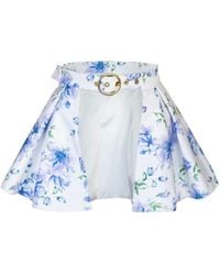 RainSisters - Buckle Belt With Peplum Detail - Lyst