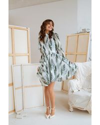 RainSisters - Backless Dress With Floral Print - Lyst
