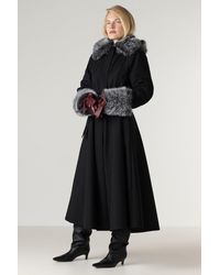 RainSisters - Winter Coat With Removable Faux Fur - Lyst