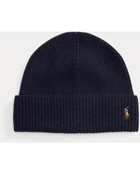 Polo Ralph Lauren - Signature Pony Wool-Blend Beanie - Lyst