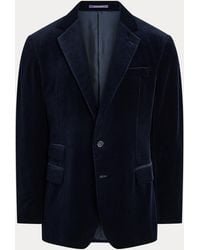 Ralph Lauren - Kent Hand-Tailored Velvet Jacket - Lyst