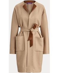 Ralph Lauren Katerina Wool-blend Coat - Natural