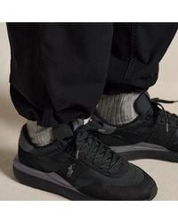 Polo Ralph Lauren - Train 89 Nubuck And Oxford Trainer - Lyst