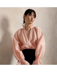 Polo Ralph Lauren - Cotton-Silk Organdy Shirt - Lyst