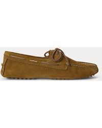 Polo Ralph Lauren - Suede Camp Driver - Lyst