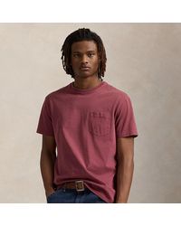 Ralph Lauren - Maglietta invecchiata Classic-Fit - Lyst