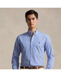 Polo Ralph Lauren - Slim Fit Striped Stretch Poplin Shirt - Lyst