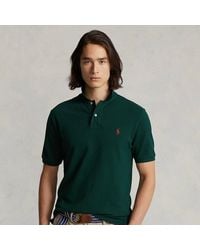 Polo Ralph Lauren - Mesh Poloshirt Met Klassieke Pasvorm - Lyst