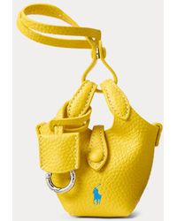 Polo Ralph Lauren - Leather Polo Play Bag Charm - Lyst
