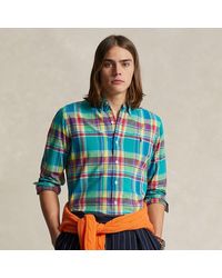 Polo Ralph Lauren - Custom Fit Geruit Overhemd - Lyst