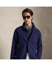 Polo Ralph Lauren - Linen Utility Jacket - Lyst