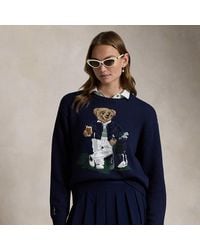 Ralph Lauren - Polo Bear Crewneck Jumper - Lyst