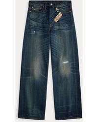 RRL - Vintage Wide Fit Distressed Kenley Jean - Lyst