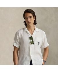 Ralph Lauren - Us Open Linen Camp Shirt - Lyst