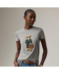Ralph Lauren - Racing Trench Polo Bear Cotton Tee - Lyst