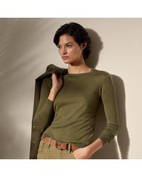 Ralph Lauren - Ralph Lauren Cashmere Crewneck Sweater - Lyst