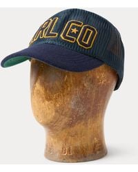 RRL - Felt-Bill Mesh Trucker Cap - Lyst