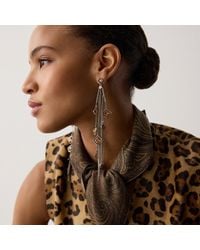 Ralph Lauren - Antiqued Fringe Stone Earrings - Lyst