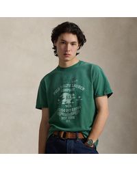 Polo Ralph Lauren - Classic Fit Jersey Graphic T-Shirt - Lyst