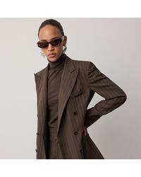 Ralph Lauren - Ramona Striped Wool Jacket - Lyst