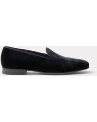 Ralph Lauren - Alonzo Velvet Slipper - Lyst
