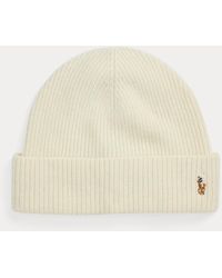 Polo Ralph Lauren - Signature Pony Wool-Blend Beanie - Lyst