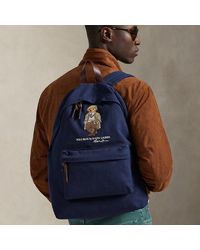 Polo Ralph Lauren - Polo Bear Canvas Backpack - Lyst