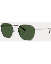 Polo Ralph Lauren - Heritage Pen-Hinge Metal Sunglasses - Lyst