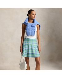 Ralph Lauren - Plaid Long Skort - Lyst