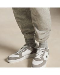 Polo Ralph Lauren - Masters Court Leather-Suede Trainer - Lyst