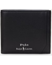 Polo Ralph Lauren - Smooth Leather Billfold Wallet - Lyst