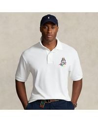 Polo Ralph Lauren - Große Größen - Piqué-Poloshirt mit Polo Bear - Lyst