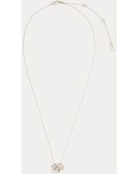 Ralph Lauren - Sterling Triple Pendant Necklace - Lyst