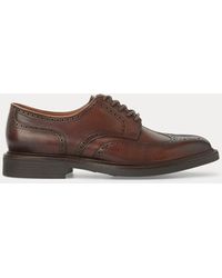 Witte POLO RALPH LAUREN Veterschoenen CARSON | Omoda