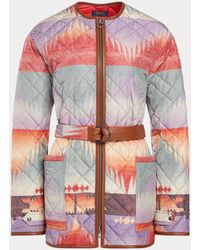 Polo Ralph Lauren Gesteppte Bomberjacke - Rot