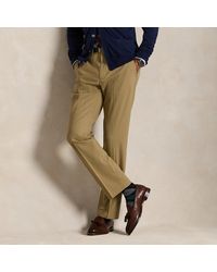 Polo Ralph Lauren - Manhasset Stretch Straight Fit Trousers - Lyst