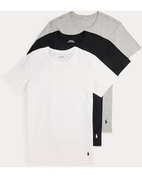 Ralph Lauren - Slim Fit Wicking Crew 3-Pack - Lyst